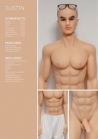 SexShop Sevilla Lolita Nervión MUÑECO REALISTA JUSTIN