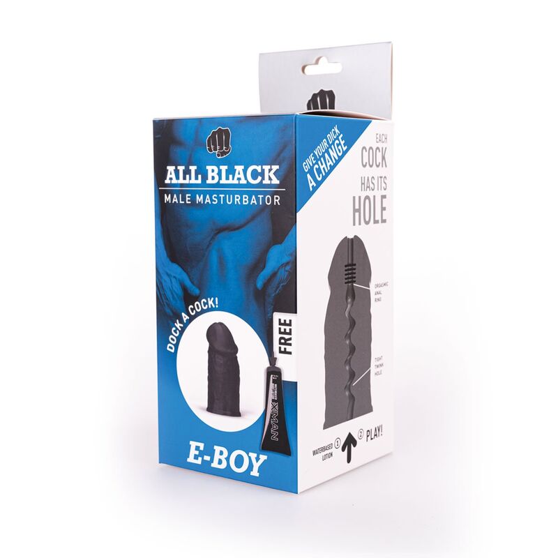 ALL BLACK - MASTUBADOR E-BOY - Imagen 2
