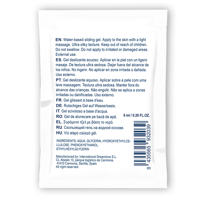 WATERFEEL - GEL DESLIZANTE BASE AGUA NEUTRO 6 ML - Imagen 3