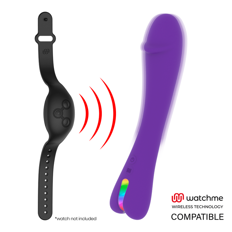 MR BOSS - ENZO VIBRADOR + MANDO CONTROL REMOTO WATCHME - Imagen 3