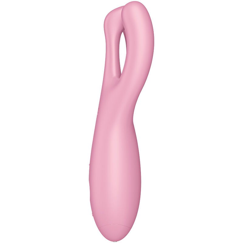 SATISFYER THREESOME 4 VIBRADOR APP - ROSA - Imagen 3
