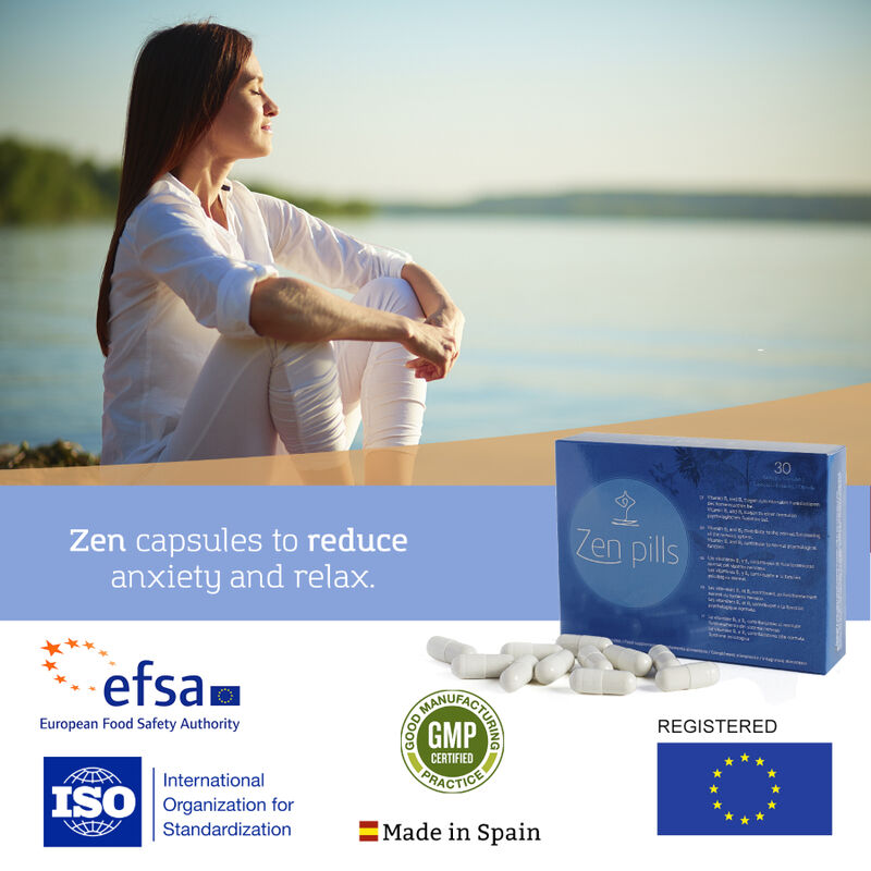 Zen Pills Complemento alimenticio para el bienestar y la relajación - Imagen 2