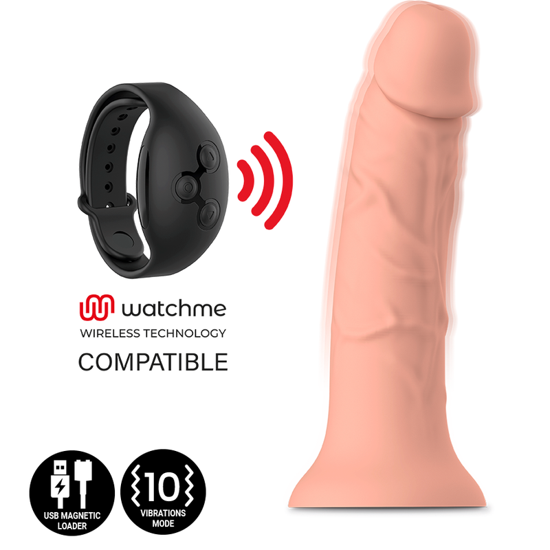 MYTHOLOGY - ASHER ORIGINAL DILDO S - VIBRADOR + MANDO WATCHME WIRELESS TECHNOLOGY - Imagen 4