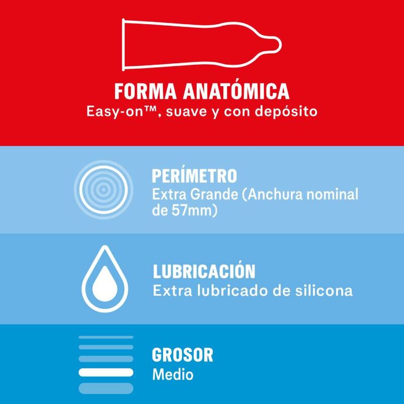 DUREX - PRESERVATIVOS SENSITIVO XL 10 UNIDADES - Imagen 3