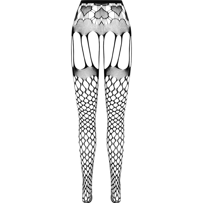 PASSION - ECO COLLECTION BODYSTOCKING ECO S009 NEGRO - Imagen 4