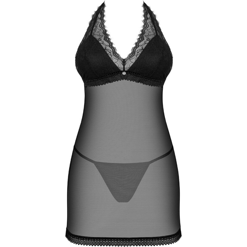 OBSESSIVE - MEDILLA CHEMISE TANGA XS/S - Imagen 5