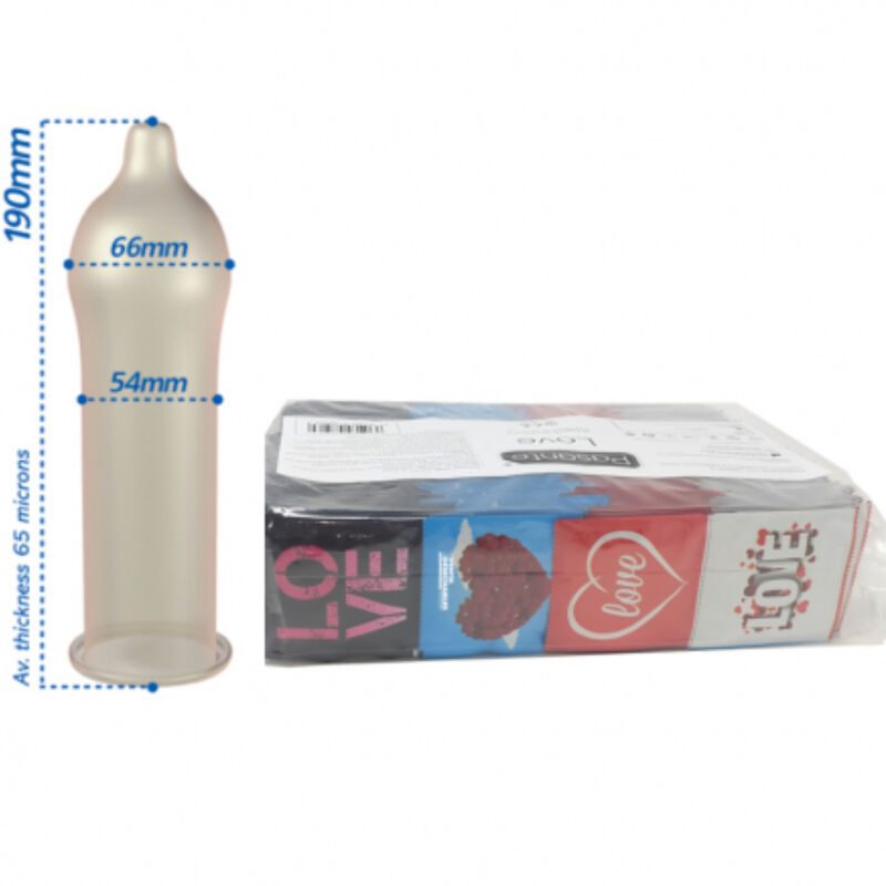 PASANTE - PRESERVATIVO LOVE BOLSA 144 UNIDADES - Imagen 2