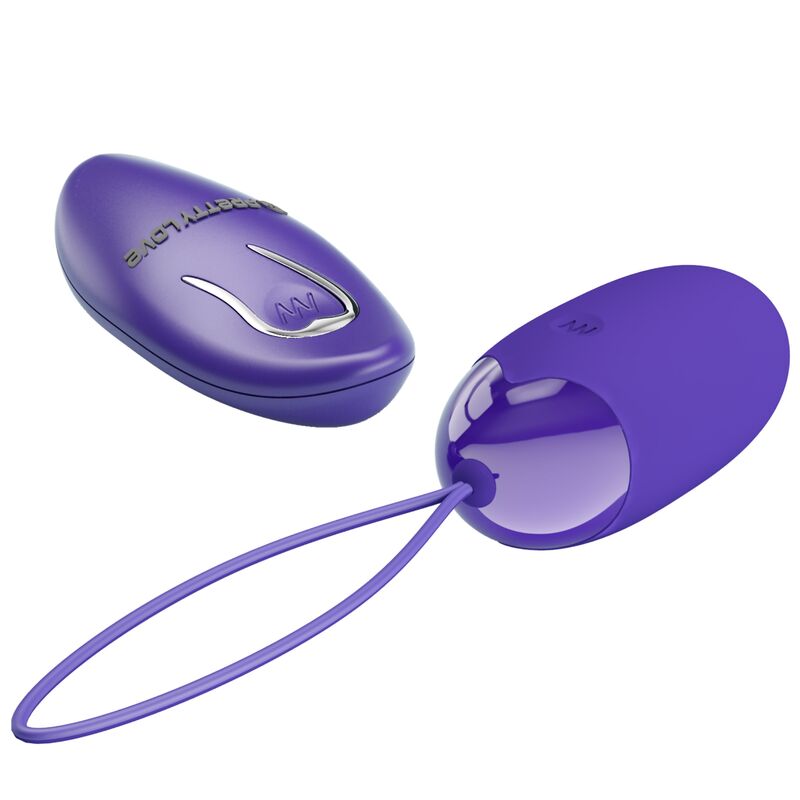 PRETTY LOVE - BERGER YOUTH HUEVO VIBRADOR CONTROL REMOTO VIOLETA - Imagen 2