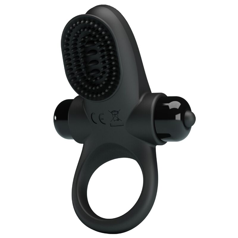PRETTY LOVE - ANILLO VIBRADOR II PARA PENE NEGRO - Imagen 2