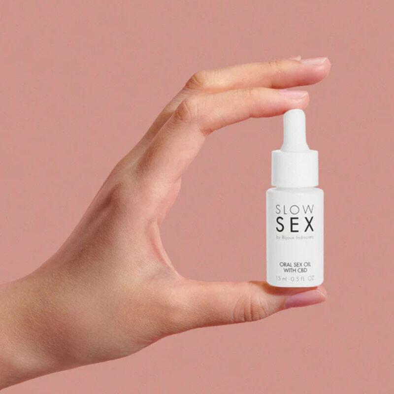 BIJOUX - SLOW SEX ACEITE SEXO ORAL CON CBD 15 ML - Imagen 3