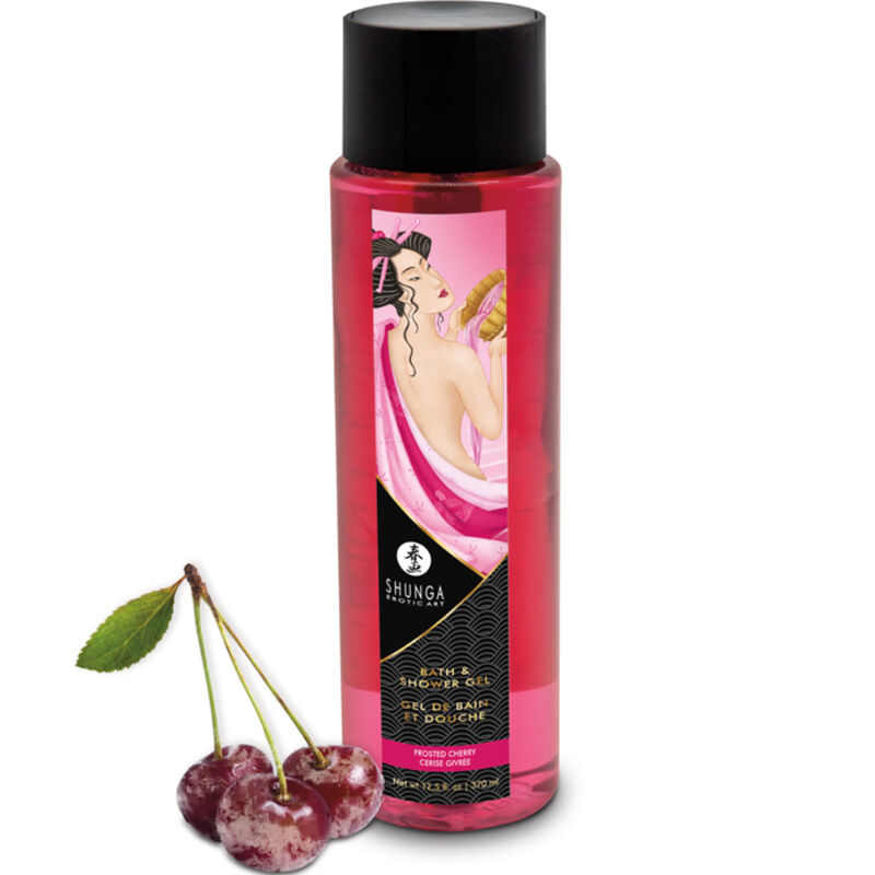 SHUNGA - GEL DE BAÑO DUCHA CEREZA 370 ML