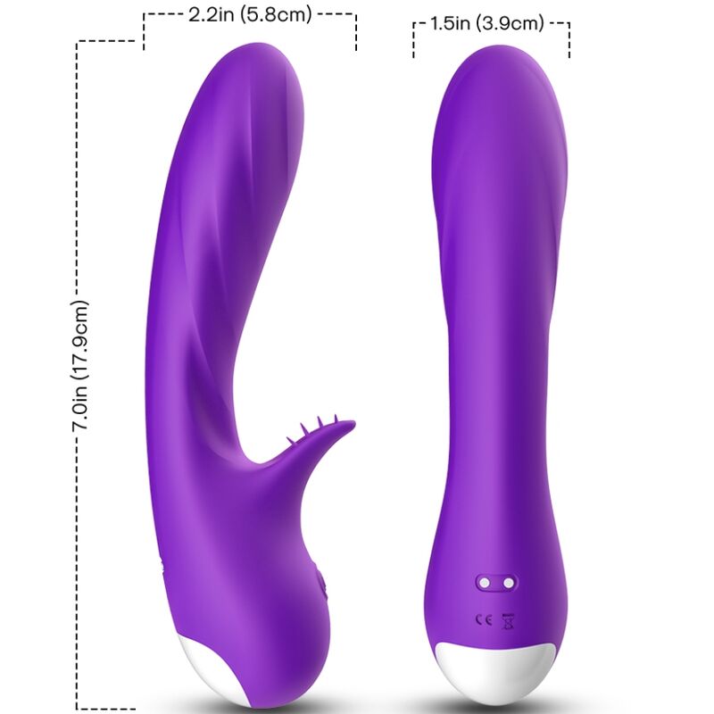 ARMONY - ROMANCE VIBRADOR CON ESTIMULADOR VIOLETA - Imagen 3