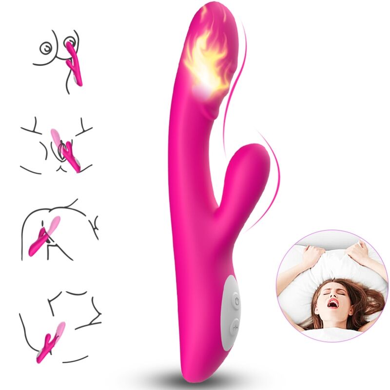 ARMONY - SPARK VIBRADOR EFECTO CALOR FUCSIA - Imagen 4