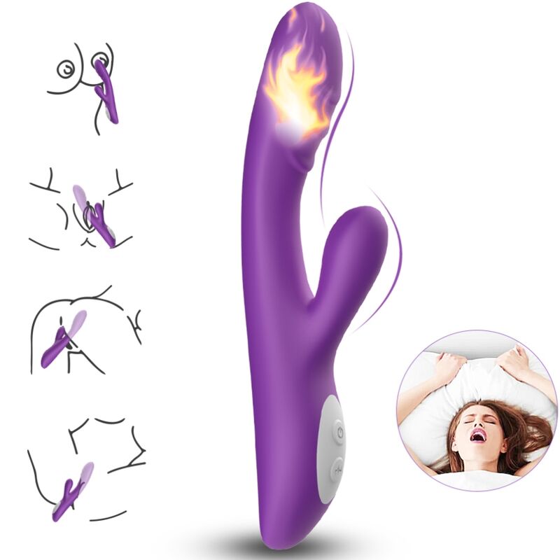 ARMONY - SPARK VIBRADOR EFECTO CALOR VIOLETA - Imagen 4