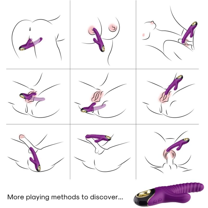 ARMONY - ETERNITY VIBRADOR SILICONA VIOLETA - Imagen 2