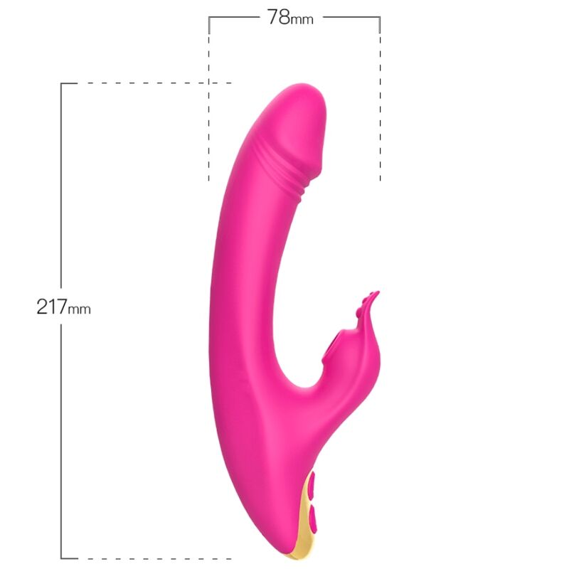 ARMONY - AMANT SUCCIONADOR CLÍTORIS PUNTO G FUCSIA - Imagen 3