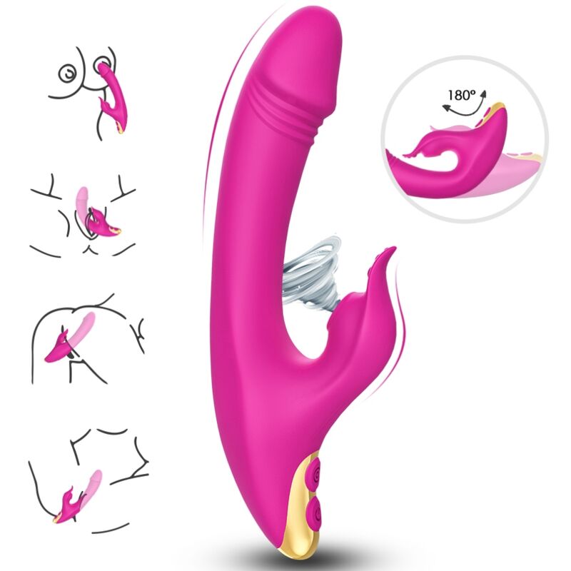 ARMONY - AMANT SUCCIONADOR CLÍTORIS PUNTO G FUCSIA - Imagen 4