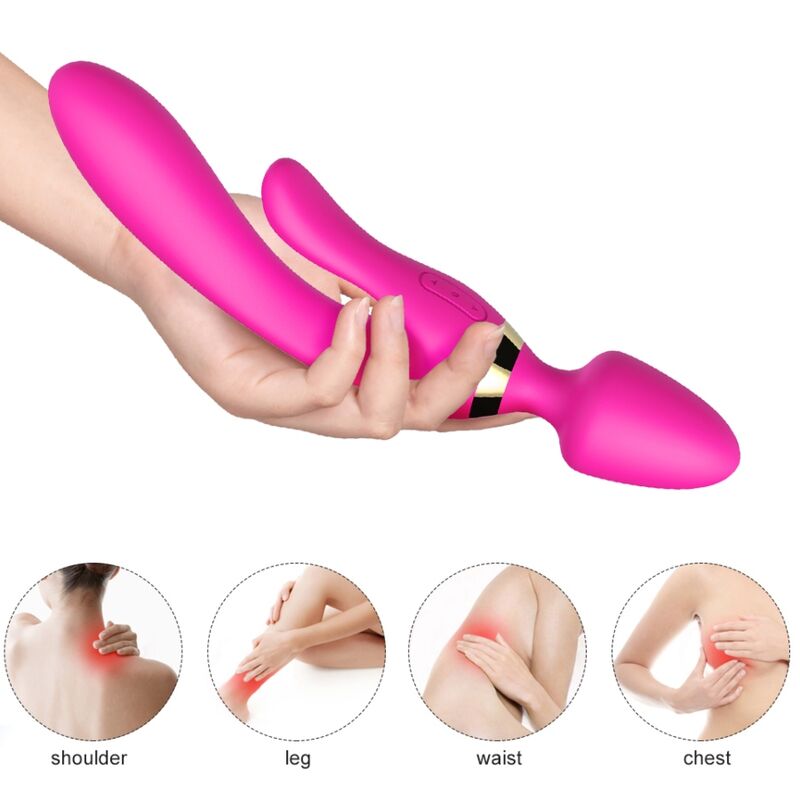 ARMONY - MASAJEADOR VIBRADOR RABBIT FUCSIA - Imagen 4