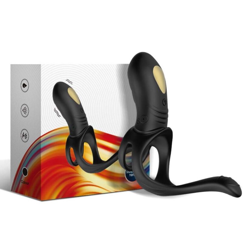 ARMONY - JOY JUMPER ANILLO VIBRADOR PAREJAS PLUG ANAL NEGRO