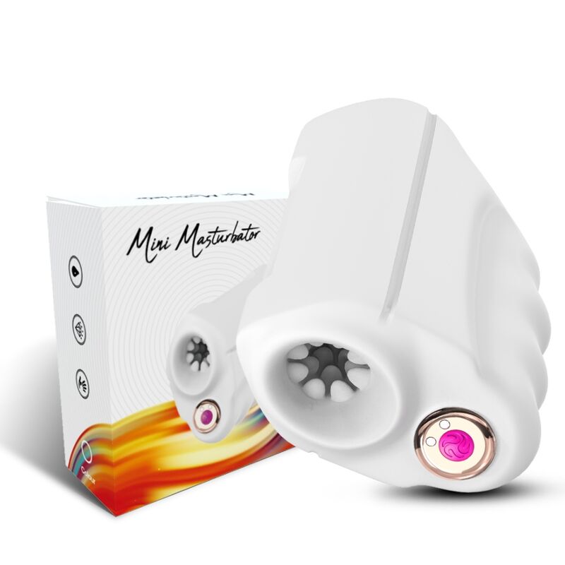 ARMONY - MASTER MASTURBATOR VIBRADOR BLANCO