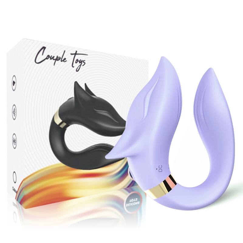 ARMONY - FOX VIBRADOR PAREJAS CONTROL REMOTO VIOLETA - Imagen 4