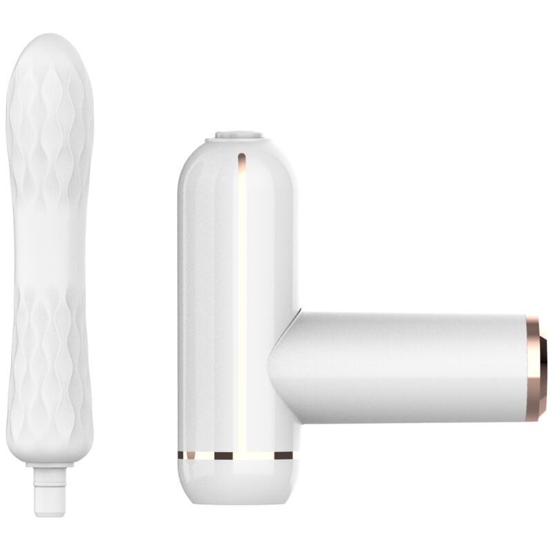 ARMONY - FKING MACHINE VIBRADOR AJUSTABLE AUTOMATICO BLANCO - Imagen 5