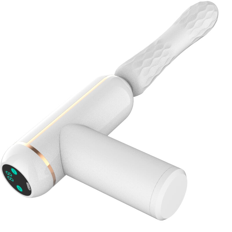 ARMONY - FKING MACHINE VIBRADOR AJUSTABLE AUTOMATICO BLANCO - Imagen 2