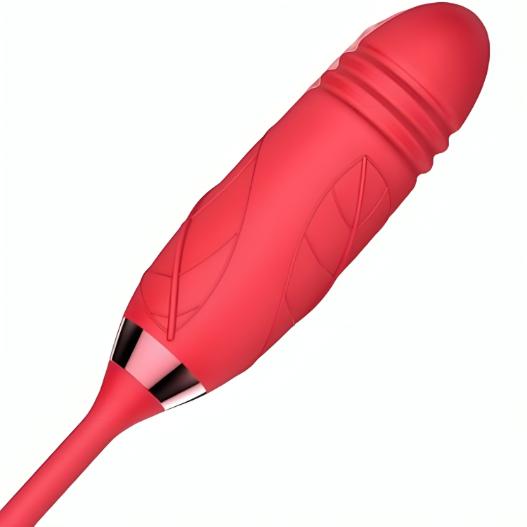 ARMONY - DELIGHT FLOWER SUCCIONADOR THRUSTING ROJO - Imagen 2