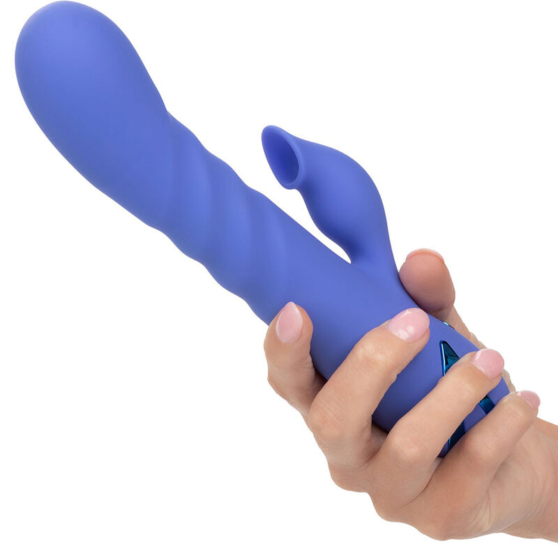 CALEXOTICS - L.A LOVE VIBRADOR SUCCIONADOR AZUL BY CALIFORNIA DREAMING