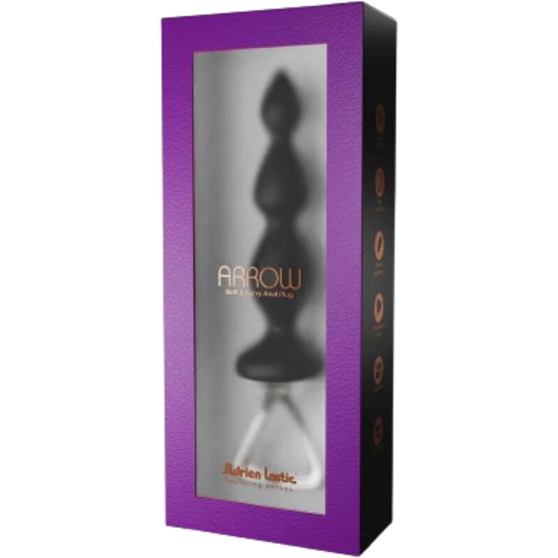 ADRIEN LASTIC - ARROW ESTIMULADOR ANAL NEGRO - Imagen 4