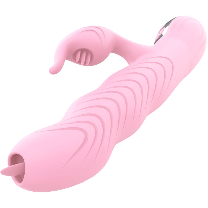 ARMONY - MARCIA VIBRADOR THRUSTING DOBLE LENGUA EFECTO CALOR ROSA