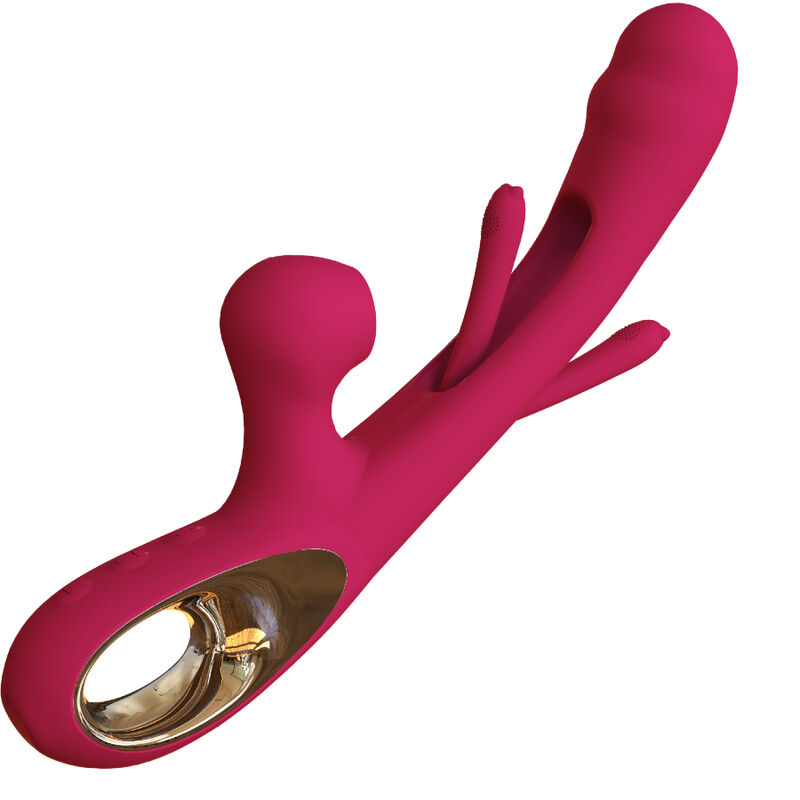 ARMONY - IMPACT SWING VIBRADOR ESTIMULADOR DUAL MODELO 2 BURDEOS