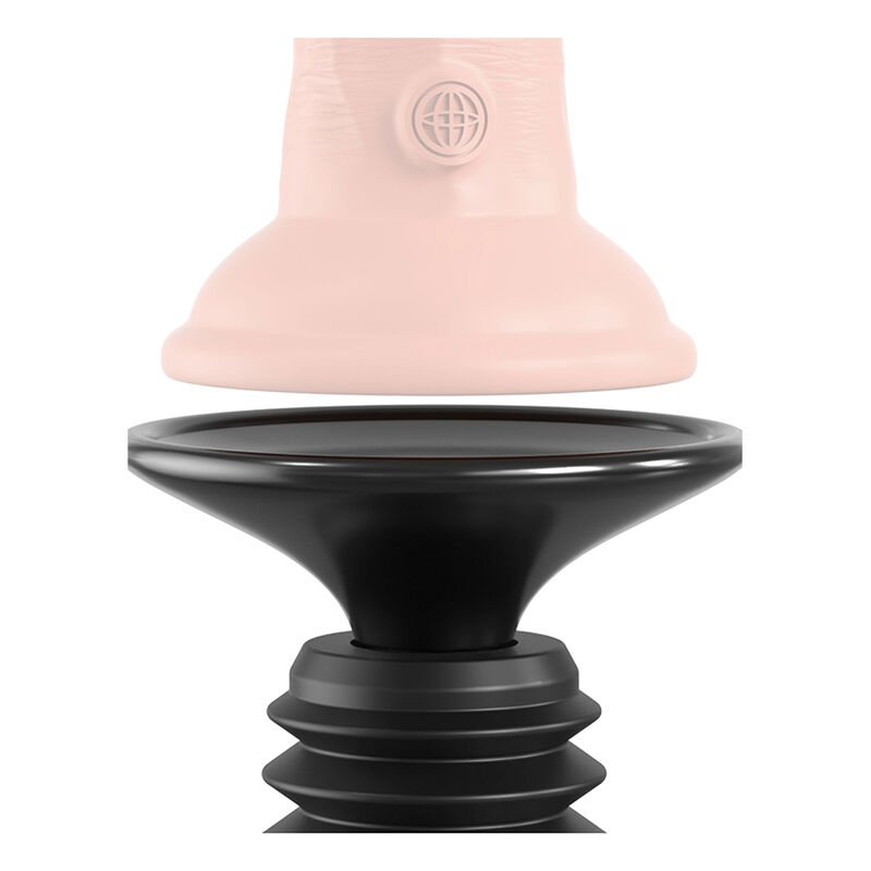 FETISH FANTASY SERIES - BODY DOCK THRUSTER SUJETA DILDOS CON 7 MODOS DE EMPUJE NEGRO - Imagen 3