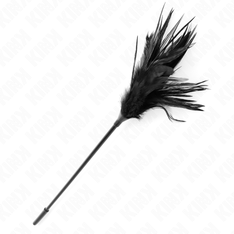 KINK - PLUMAS MÚLTIPLES PARA COSQUILLAS NEGRO 45 CM - Imagen 3