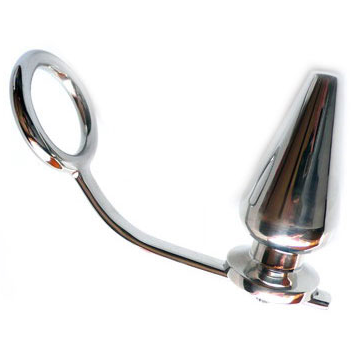 METAL HARD - ANILLO ACERO CON PLUG ANAL 45 X 50MM - Imagen 3