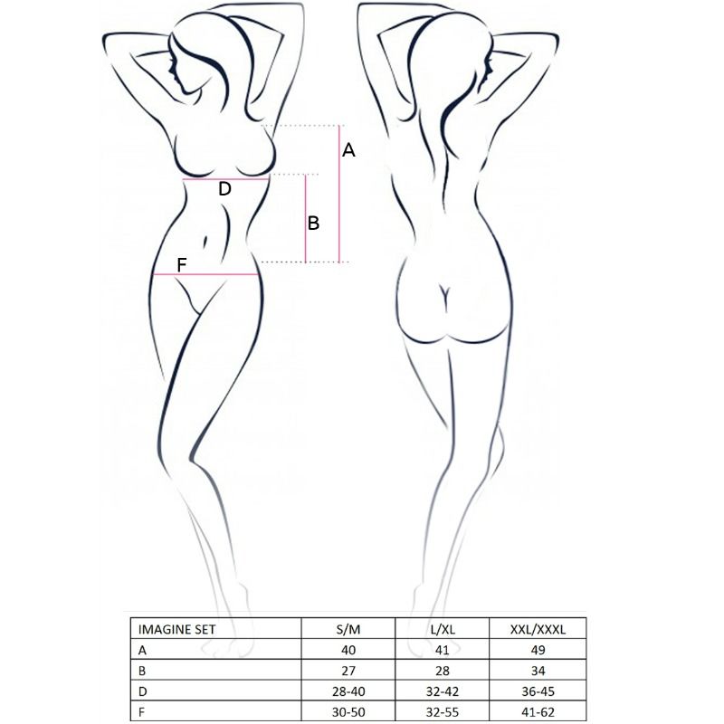 PASSION - WOMAN IMAGINE SET TALLA L/XL - Imagen 3