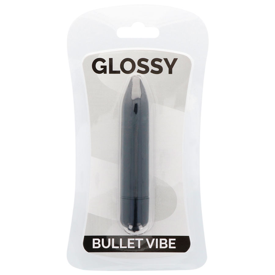 GLOSSY - THIN VIBRADOR NEGRO - Imagen 3