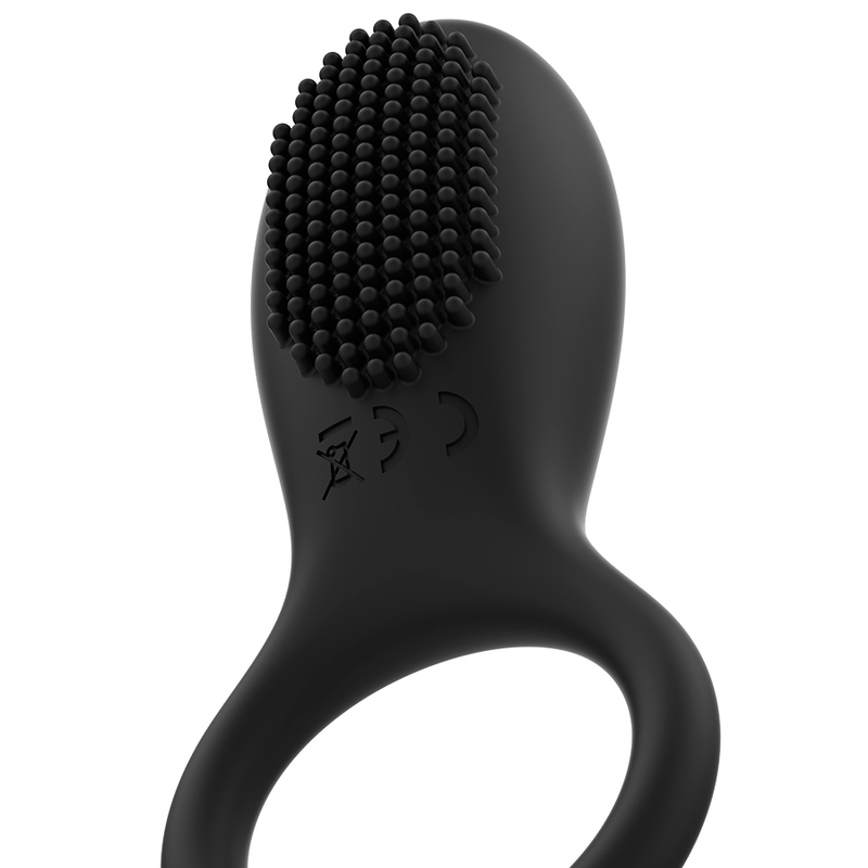 COQUETTE CHIC DESIRE - ANILLO VIBRADOR CONTROL REMOTO RECARGABLE NEGRO / GOLD - Imagen 4