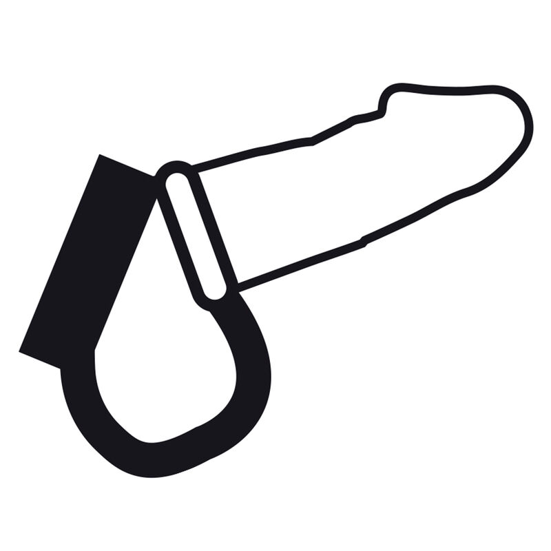 DARKNESS - ANILLO PARA PENE Y TESTÍCULOS BDSM - Imagen 4