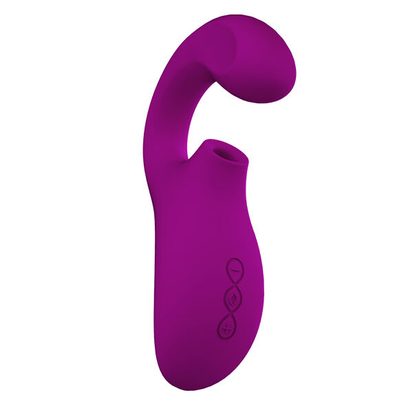 LELO - ENIGMA DOBLE ESTIMULACIÓN SUCCION MASAJEADOR MORADO - Imagen 5