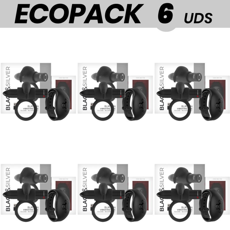 ECOPACK 6 UDS - BLACKSILVER BURTON CONTROL REMOTO COCKRING WATCHME