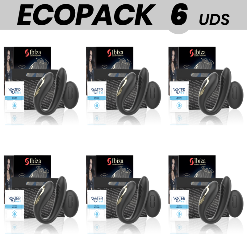 ECOPACK 6 UDS - IBIZA PINZA CON ROTACIÓN Y VIBRACIÓN