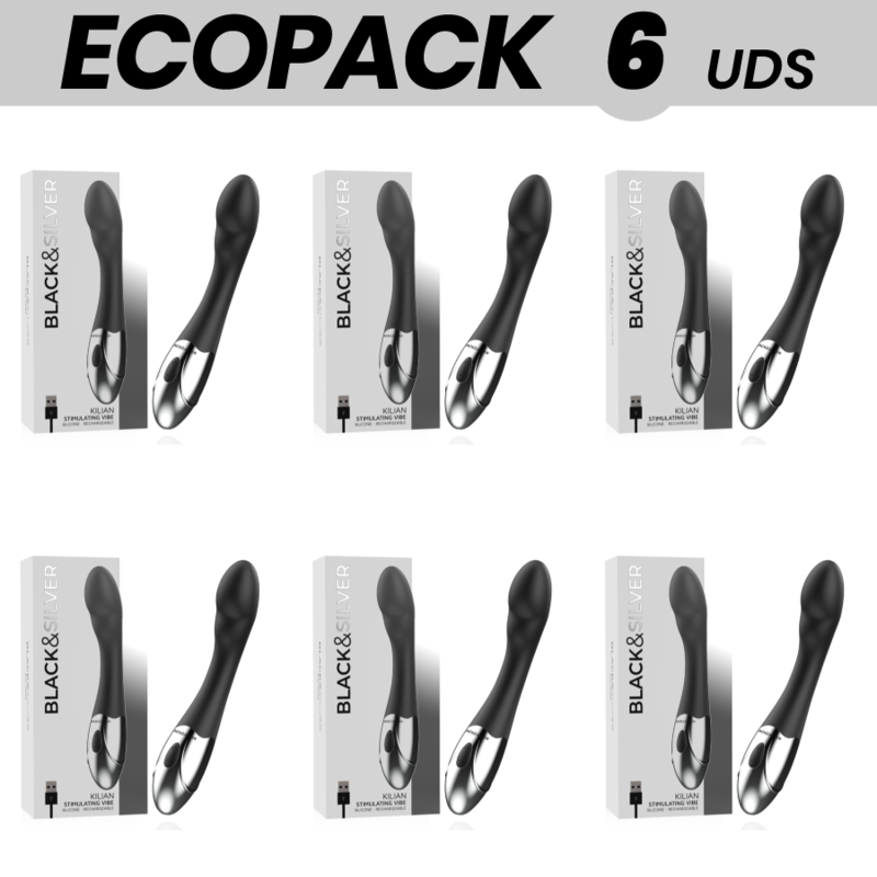 ECOPACK 6 UDS - BLACKSILVER KILIAN STIMULATING VIBE
