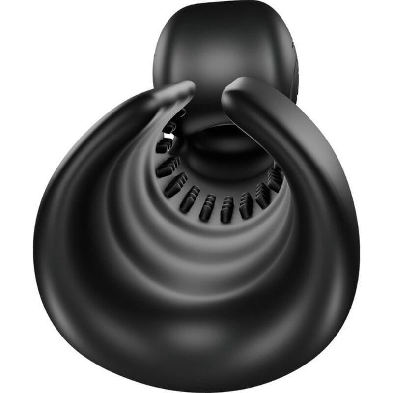 SNAIL VIBE - EVO FOR HIM MASTURBADOR MASCULINO SLIDE NROLL NEGRO - Imagen 4