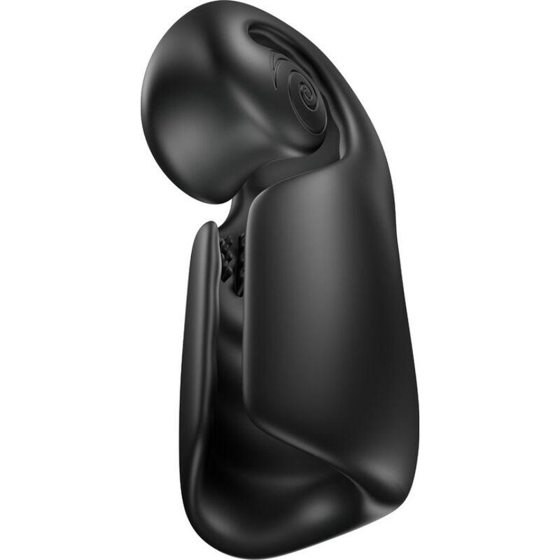 SNAIL VIBE - EVO FOR HIM MASTURBADOR MASCULINO SLIDE NROLL NEGRO - Imagen 5