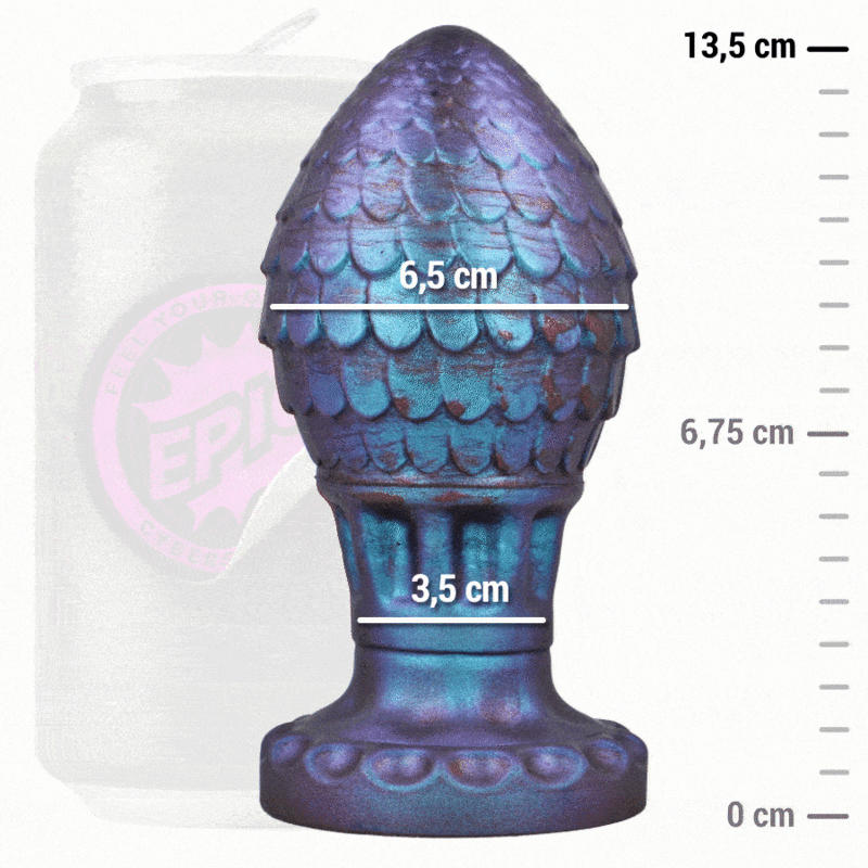 EPIC - VRAKOS PLUG ANAL HUEVO DRAGON TALLA L