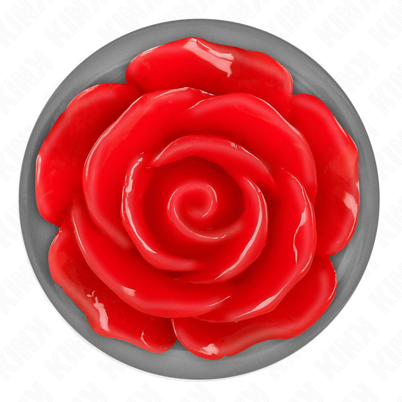 KINK - PLUG ANAL ROSA ROJA TALLA M - Imagen 5