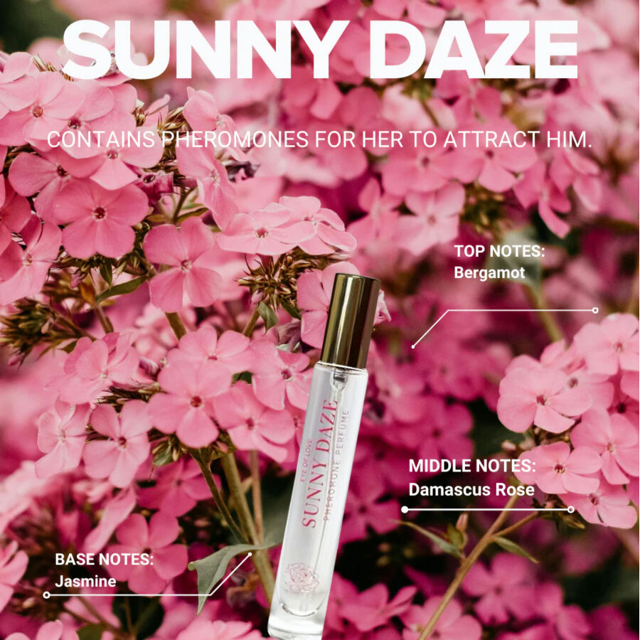 EYE OF LOVE - BLOOM PERFUME FEMENINO SATIVA SUNNY DAZE 30 ML - Imagen 3