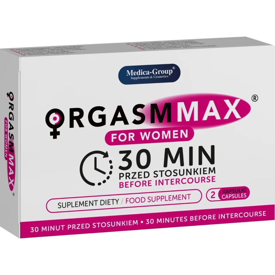 Orgasm Max For Women  Cápsulas Naturales para Potenciar la Vitalidad Femenina y la Satisfacción Íntima