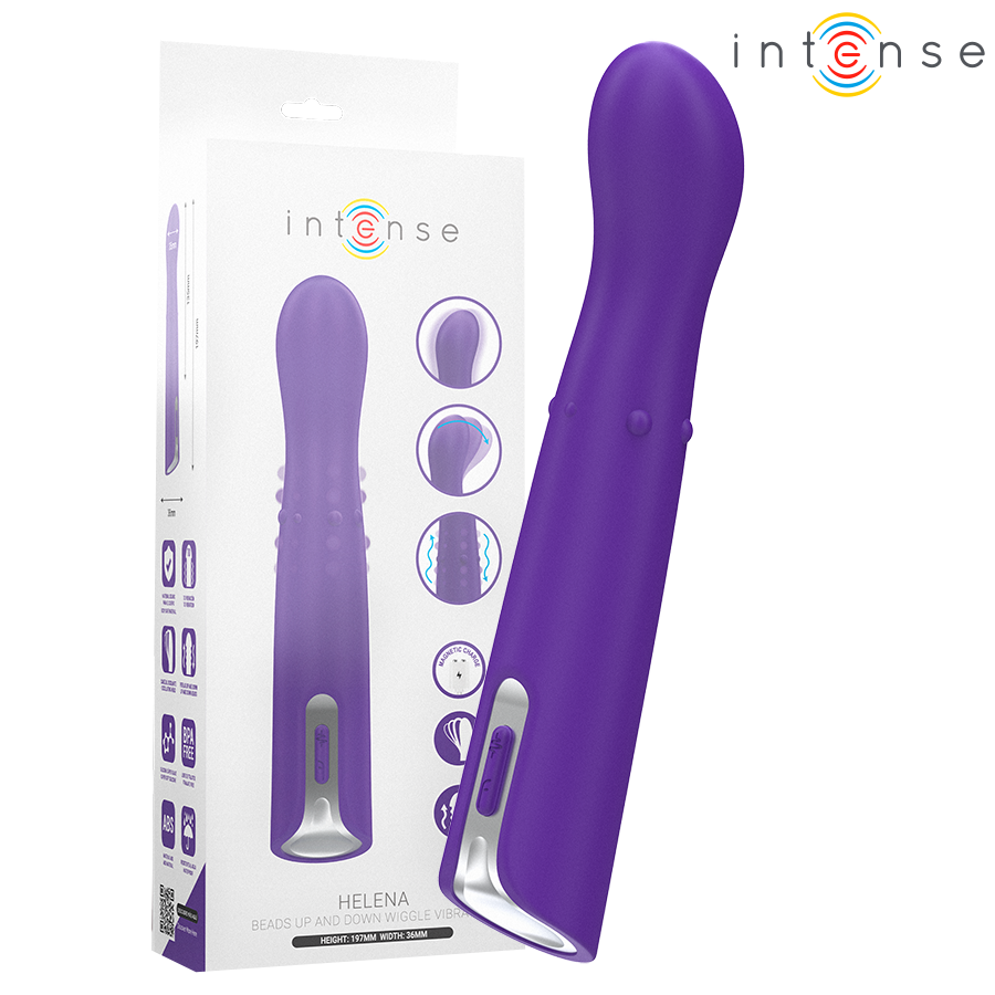INTENSE - HELENA VIBRADOR UP DOWN MODO BEADS 13,5 CM